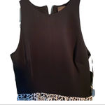 NWT TAYLOR full skirt lacy dress Black Size 4 Photo 2