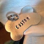 Custom Dog Tag! Silver Photo 0