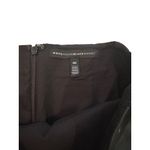 White House | Black Market WHBM Black Faux Leather Pencil Skirt Size 00 Photo 3