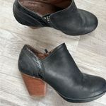 Dansko  Women’s Sz 39 / US 8.5 Heeled Black Leather Clog Booties Photo 1