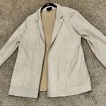 Premise Suede Brown Faux Taupe Jacket XL | Quiet Luxury Neutral OfficeCore Layer Photo 3