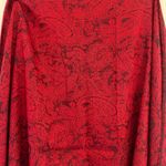 Bundle of Red, Orange, and Blue Silk Scarf/Pashmina Red Photo 5