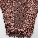 Vintage FC‎ Expandable Popcorn Shirt Brown Size undefined Photo 2