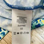 Columbia  pfg outdoor camo active tee womens aqua blue yellow medium Photo 5