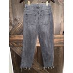 PacSun ‎ High Rise Straight Ripped Jeans Women's Black Size 26 Distressed Photo 3