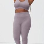 Everlane  Organic Cotton Seamless Legging in Dusty Lavender Purple XS/S NWT Photo 0