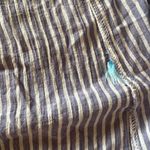 J. McLaughlin  purple and white striped top xs Photo 9