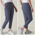 Athleta  elation pants granite blue large tall NWT Photo 1