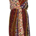 Diane Von Furstenberg - Metallic Patchwork Pleated Dress Photo 10