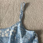 Altar'd State  Blue and White Floral Top Photo 2