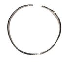 .999 Silver Feather Patterned Cuff Bracelet over 18 grams Photo 2