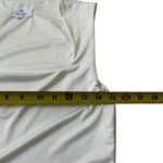 Live in the Moment Live iIn The Moment White Crop Tank Top Women Size Large | 19-12 Photo 4