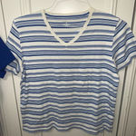 kim rogers set 3 short sleeve blue casual tees Medium Photo 6