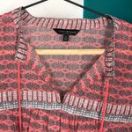 Lucky Brand  print boho top with mixed print Photo 1