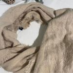 Saks 5th Avenue Saks Fifth Avenue Scarf Ultra Soft Beige Fringe Photo 1