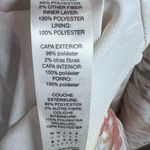 White House | Black Market white & rose gold metallic print open back dress size 2 Photo 9