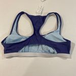 Cupshe  Blue Sports Bra Swim Top Women’s Large – Racerback Bikini Top NWT Photo 1