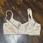 Wacoal  retro chic nude semi sheer thick strap lacy sexy 34D bra Photo 1