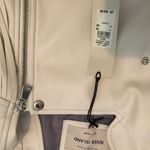 River Island Faux Leather Fringe Motto Jacket Photo 7