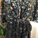 Modcloth Dramatic Depths Velvet Dress in Black Floral Photo 5