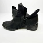 Seychelles  Womens Size‎ 5 Black Suede Deep V Side Booties Score Photo 5
