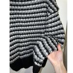 Romeo + Juliet Couture New! Gothic Striped Knitted Tri Color Sweater Medium Photo 8