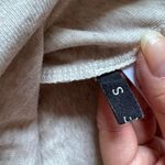 Shein Oatmeal Cream Beige Long Sleeve Henley Top Size Small Photo 4