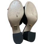 Gucci Black Suede GG Marmont Fringe Slide Sandals Photo 6