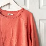 Faherty Bright Orange Sudadera Coastal Cloud Crewneck Sweater Medium Photo 4