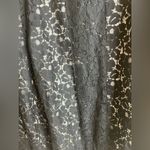 Talbots size 4 black lace over nude lining a line skirt Photo 6