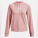 Under Armour EUC Light Pink Loose Fit Hoodie Size Small Photo 0