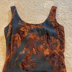 JS Collections Whimsigoth Woodland Fairy Whimsical Vtg Velvet Burnout Long Sleeveless Dress 4 Photo 1