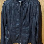 Made By Johnny Faux Leather Jacket Photo 0