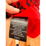 Sanctuary Red Black Animal Print V-Neck Tie Waist Girl on Fire Wrap Dress XS Photo 12