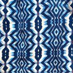 Flying Tomato  Blue & White Geometric Jumpsuit - Size Large Photo 5