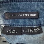 NYDJ  Marilyn Straight Leg Ankle Crop Jeans Size 8T Cool Embrace Coolmax 8 Tall‎ Photo 2