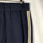 Trina Turk Navy Blue Side Stripe Jogger Pant M Photo 2
