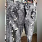 EXPRESS  Vintage Skinny Black Highrise Ankle Jeans 6 Regular Photo 4