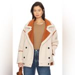 BLANK NYC  “Out Of Town” Sherpa Jacket Size Small NWT Cream/Tan NWT Photo 10