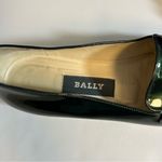 Addie Bally  Green Patent Leather Loafers Size 5 Photo 8