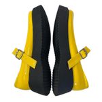 Shiny Patent Leather Lolita Mary Jane Platform Buckle Shoes Goth Rave Punk Sz 9 Yellow Photo 8