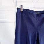 Eileen Fisher Navy System Washable Stretch Crepe Slim Ankle Pant Photo 2