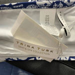 Trina Turk Indochine String Hipster Bikini Bottom in Midnight & White Size 6 Photo 8