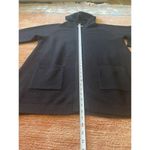 Workshop  Republic Women’s  Black Open Front Hoodie Soft  2 Pockets Cardigan 1X Photo 5