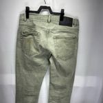 ZARA  Women's Straight Leg Jeans -‎ Olive Green Photo 7