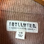 Idyllwind  by Miranda Lambert Corduroy Jacket -Blue & Beige Size Large Western Photo 2