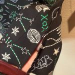 Betsey Johnson New  Scrubs Top Medical Dental Fate and Fortune Canola Size XS NWT Photo 5