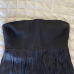 Ramy Brook Rikki Black Fringe Flapper Dress Photo 8