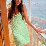 ZARA Nwt Slip On Floral Boho Mini Summer Satin Effect Dress Photo 0