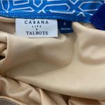 Cabana Life x TALBOTS Size Small Colorful Blue Embroidered SPF UPF Photo 5